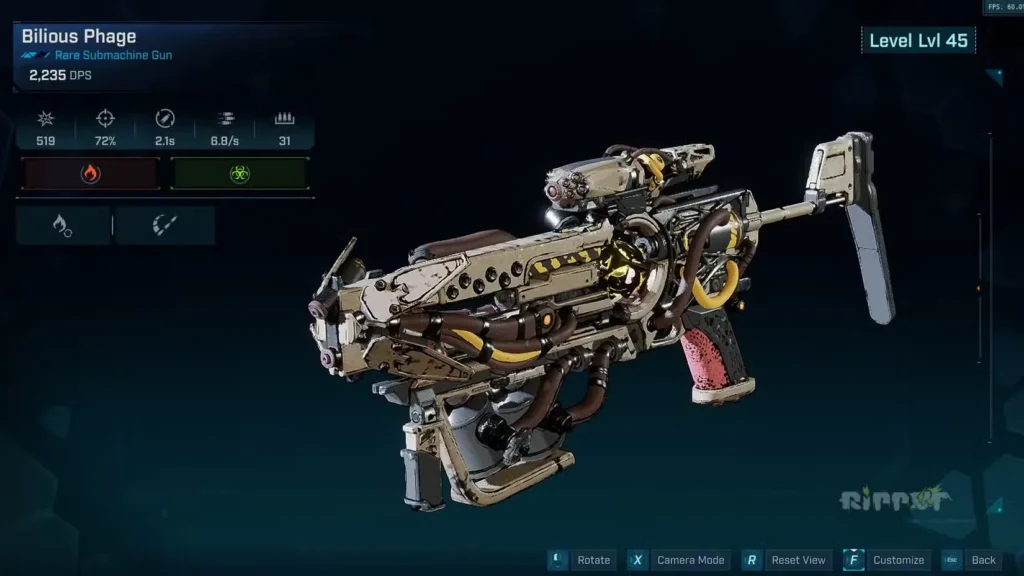 Weapons in Borderlands 4