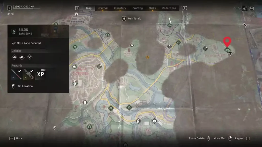 Silos Safe Zone Sawblade Launcher in Dying Light The Beast