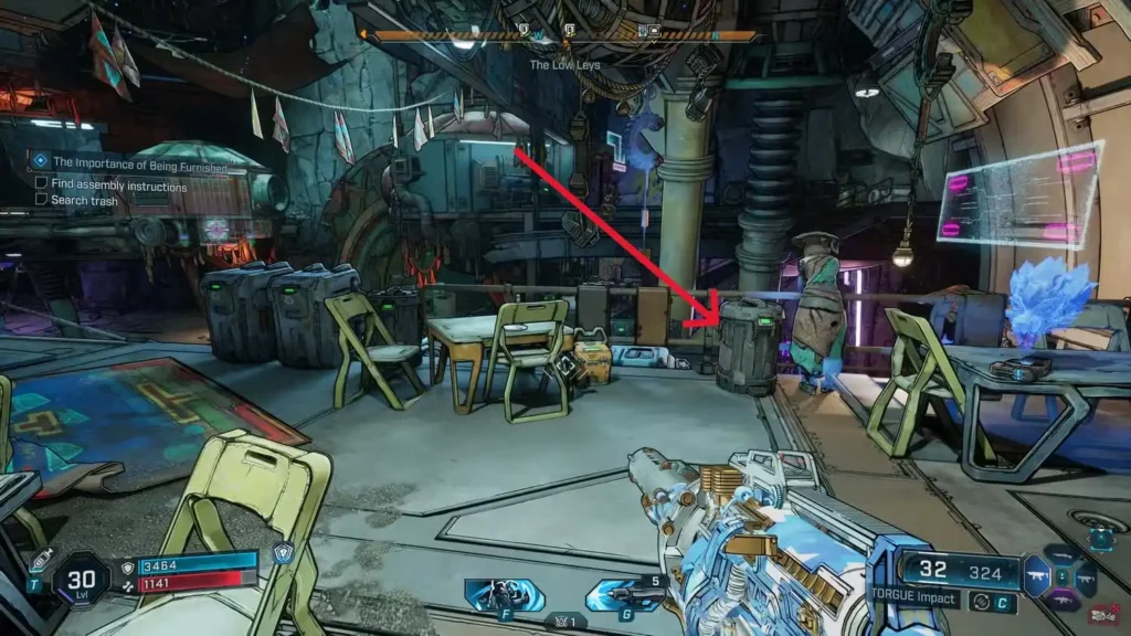 Search of Trash in Borderlands 4