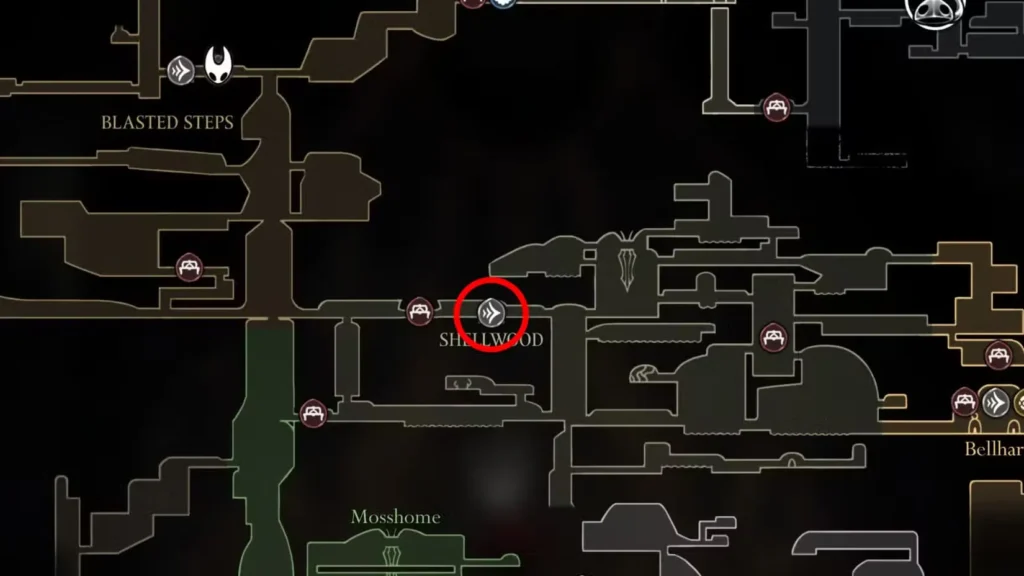 Shellwood Fast Travel Location