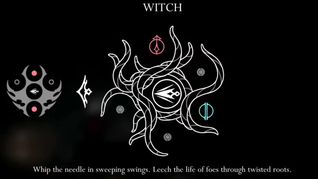 Witch Crest Witch Menu Screen
