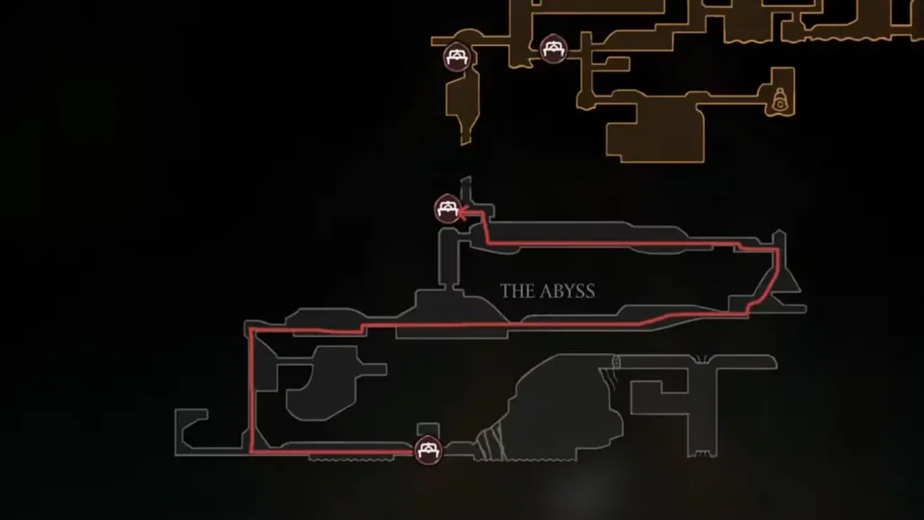 Abyss Map Location for Exit