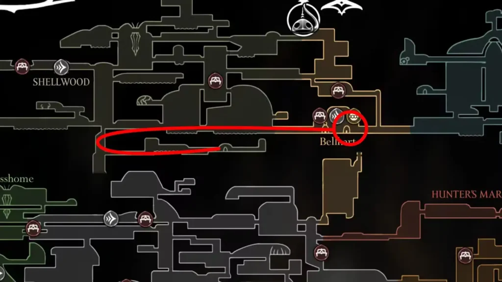 Twisted Bud Guide The Witch Map
