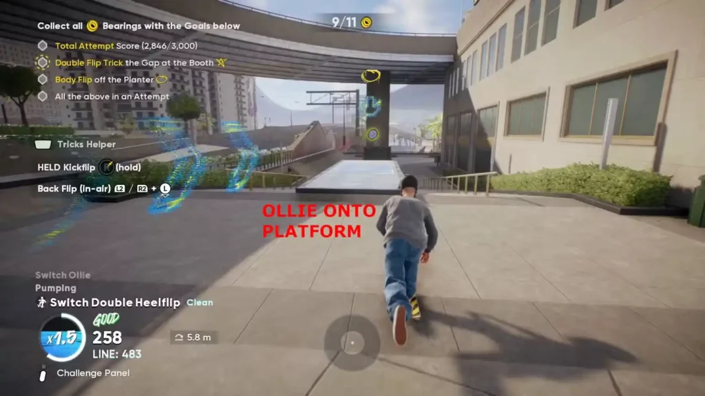 Body Flip in Skate and highlighted how to do it