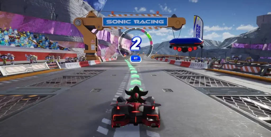 Sonic Racing Crossworlds Countdown