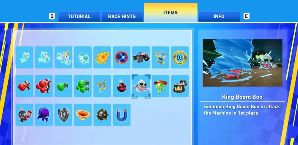 Sonic Racing Crossworlds King Boom Boo