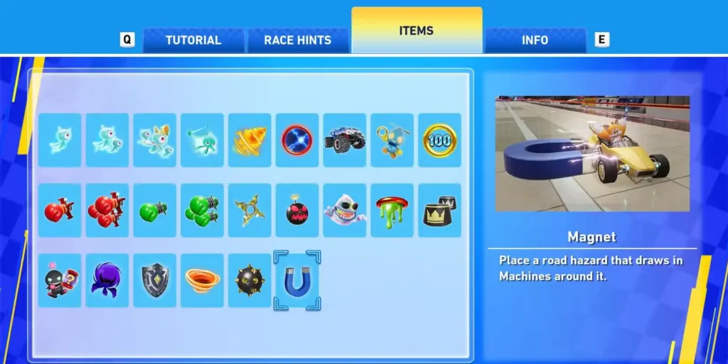 Sonic Racing Crossworlds Magnet