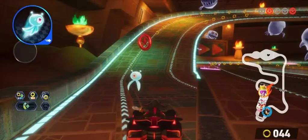 Ring 1: Temple Upper Route Sonic Racing Crossworlds