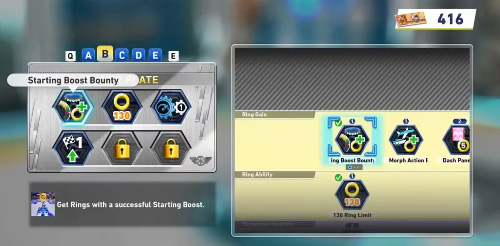 Sonic Racing Crossworlds Starting Boost Bounty