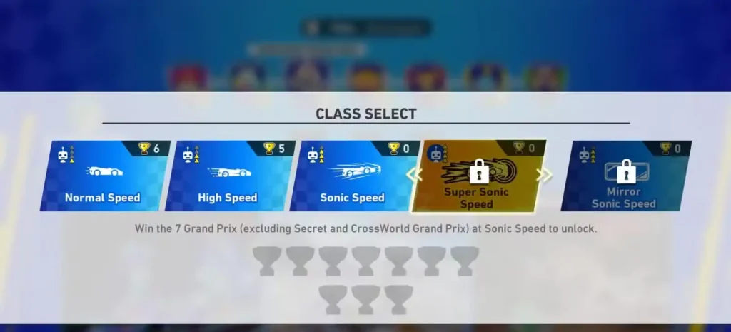 Sonic Racing Crossworlds Super Sonic Speed