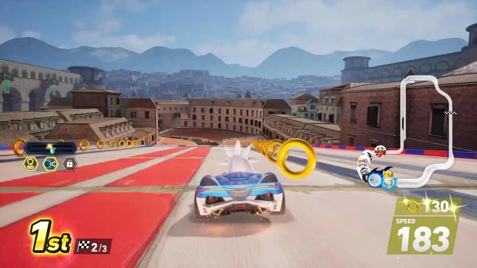 Sonic Racing Crossworlds Golpea la magia 100