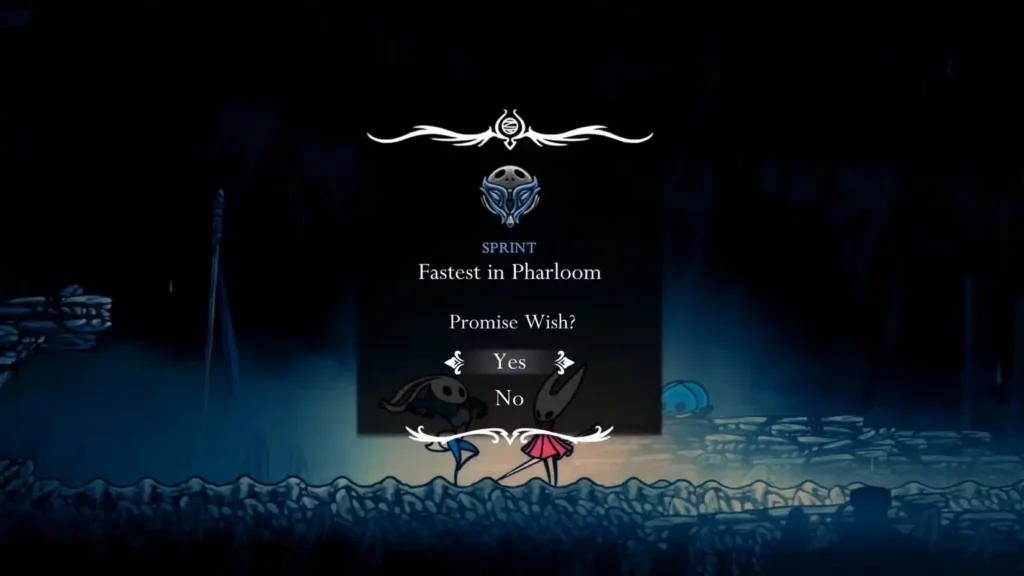 Sprintmaster Swift Race in Hollow Jnight Silksong