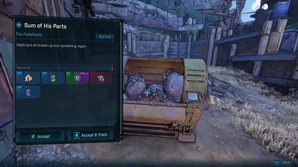 Mission 2: "Sum of His Parts" - The Fadefields