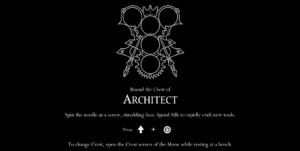 Architect Crest in Silksong