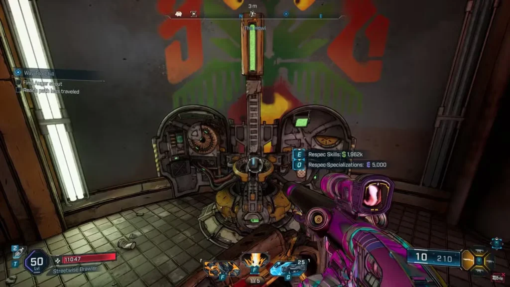 Respec Station in Borderlands 4