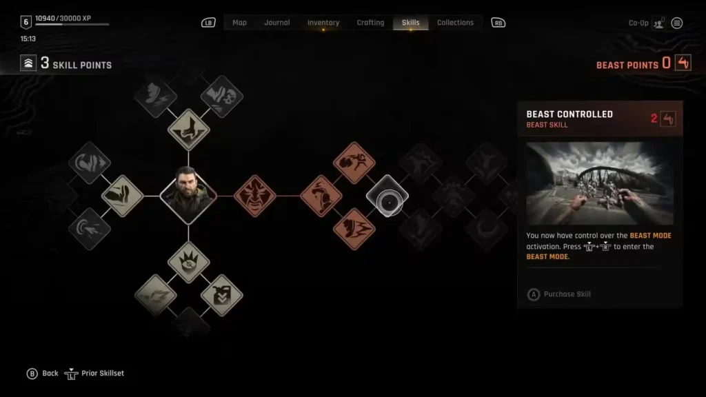 Unlocking Beast Controlled in Dying Light The Beast