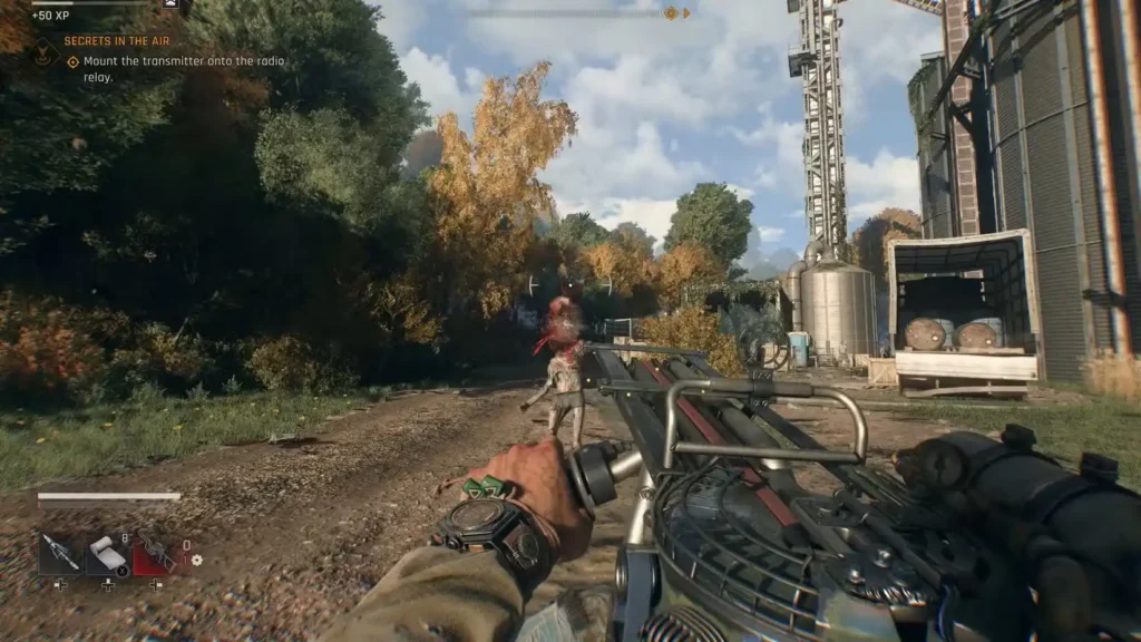 Using Sawblade Launcher