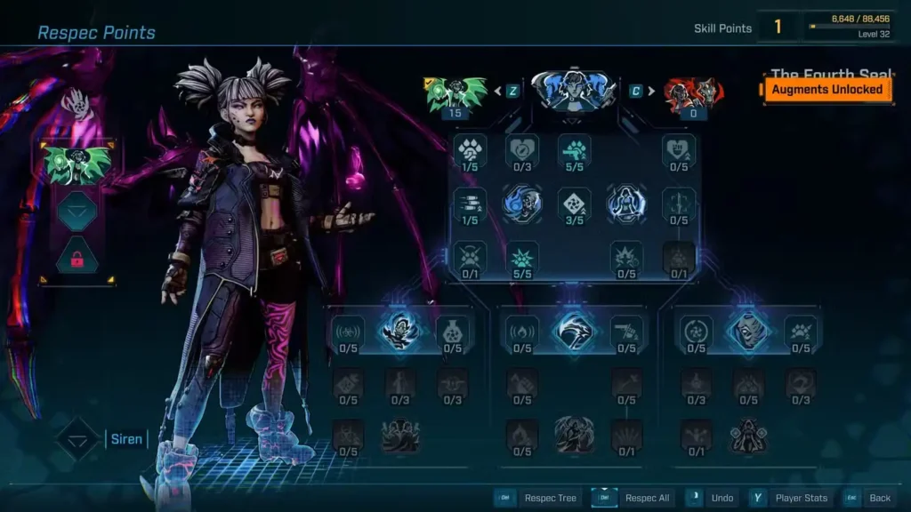 Vexcalation Skill Tree Build Fourth Seal