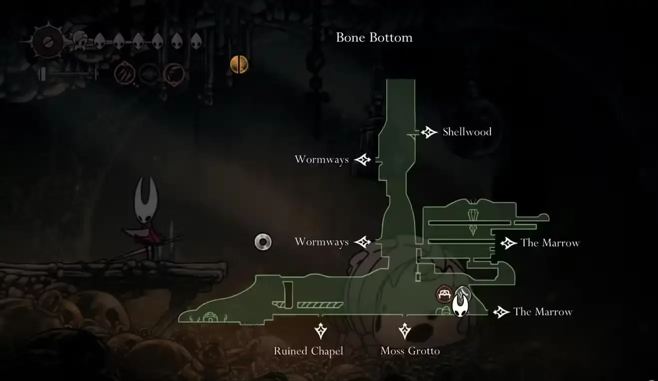 Atla Weavenest dans Hollow Knight Silksong