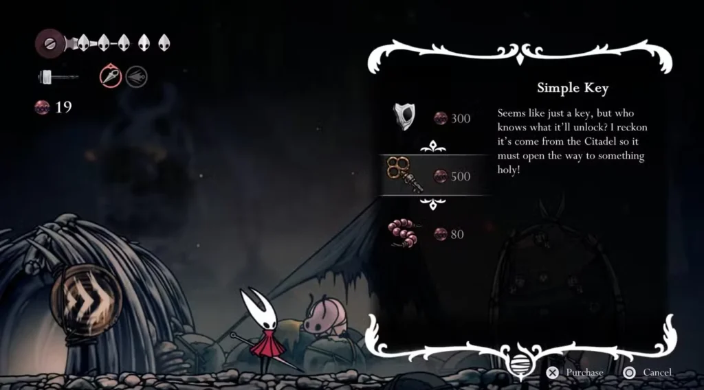 Simple Key in Silksong