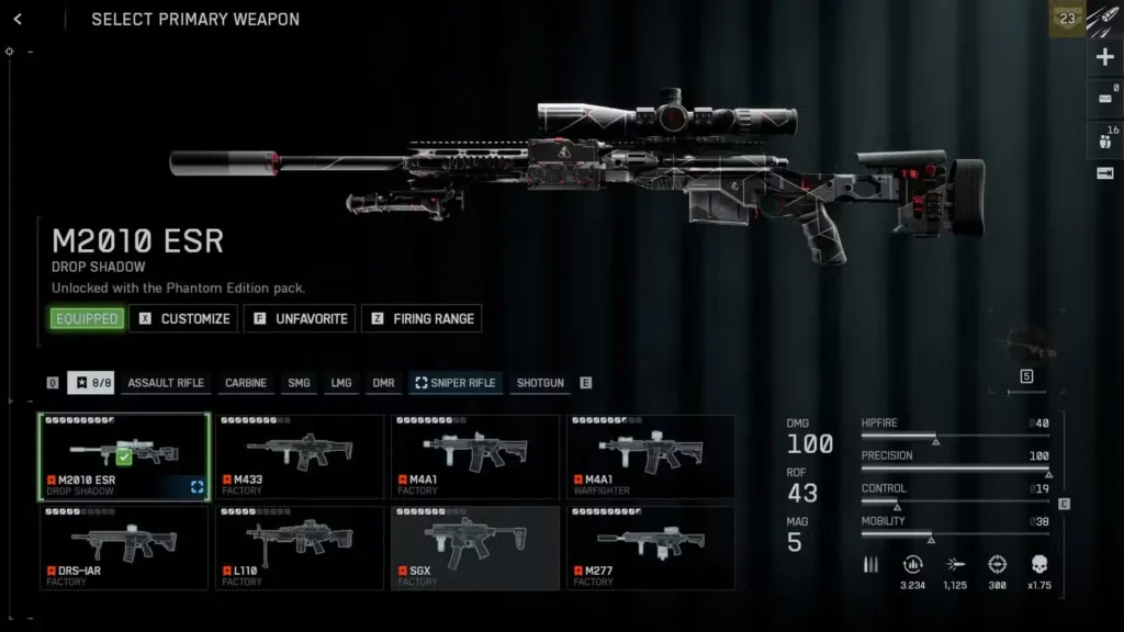 Build #1 : Le sniper longue portée dans Battlefield 6