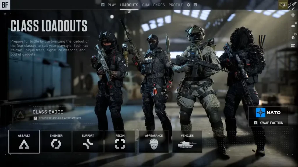 How to Change Character Skins in Battlefield 6