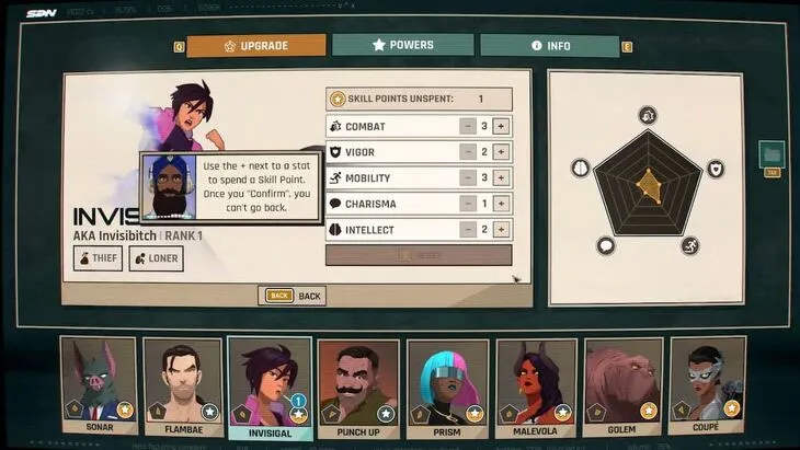 Hero Level Up in Dispatch