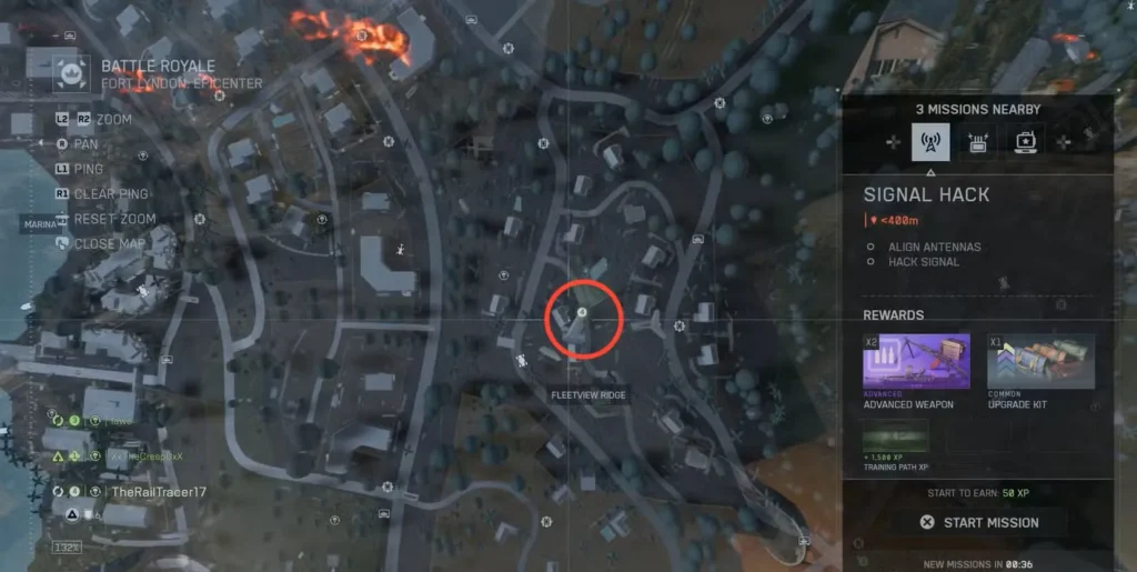 Fleetview Ridge Exploration - "Flame Out"