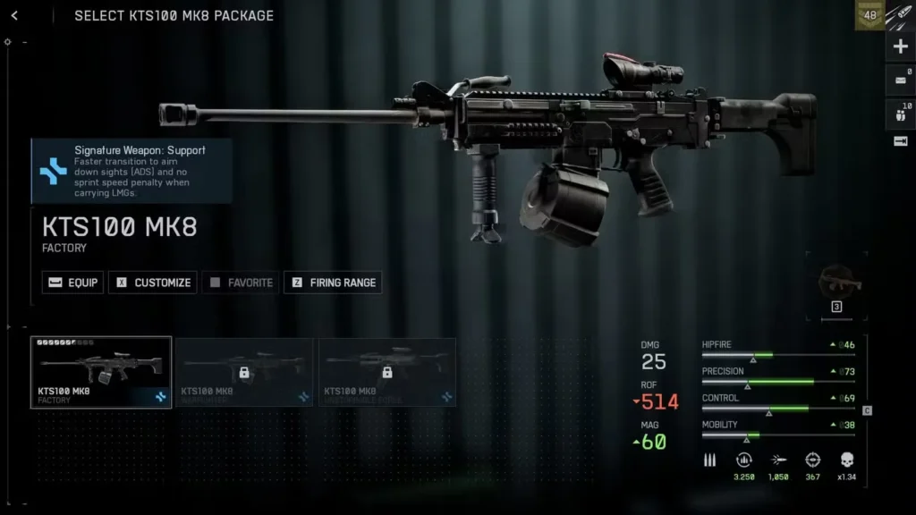 KTS100 MK8 (Ultimax) - Extreme Accuracy, Minimal Impact