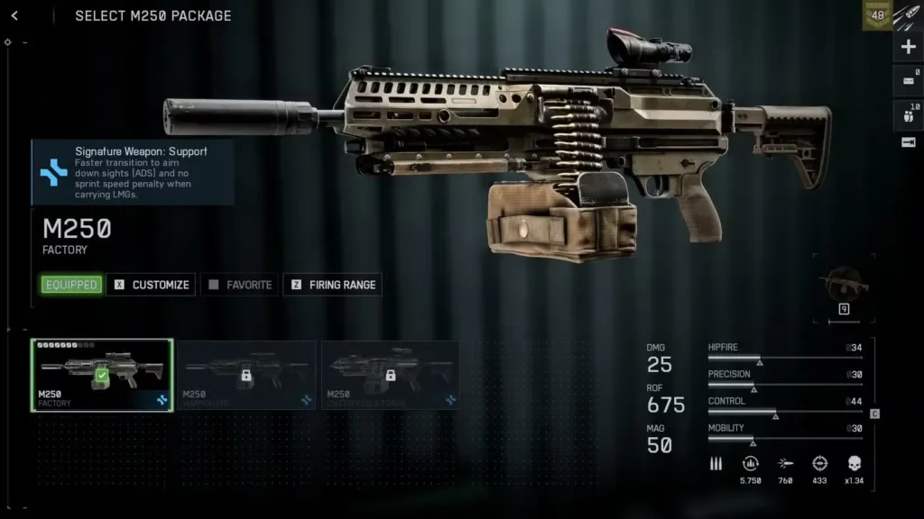 M250 - The King of Consistency