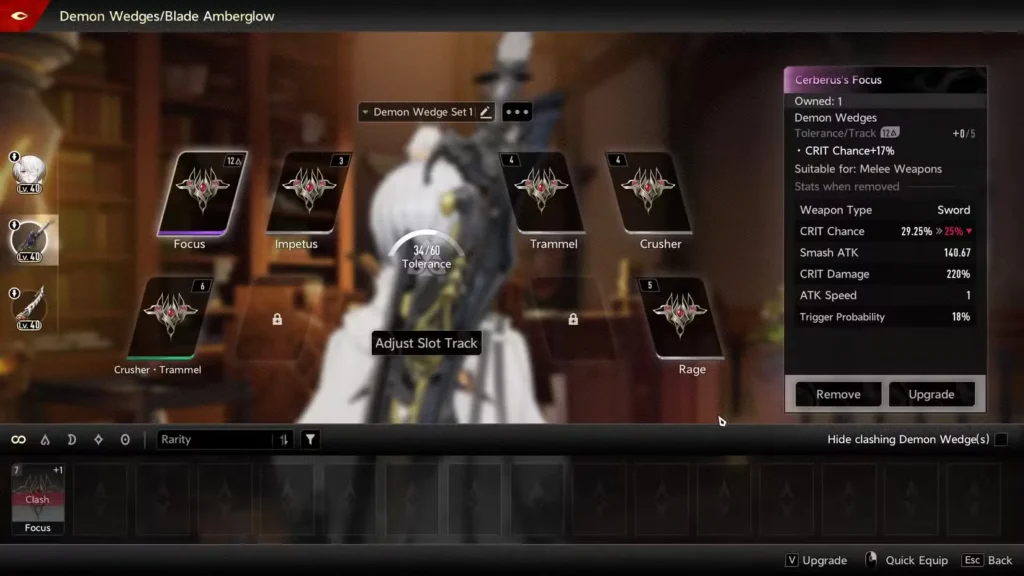 Upgrading Your Demon Wedges