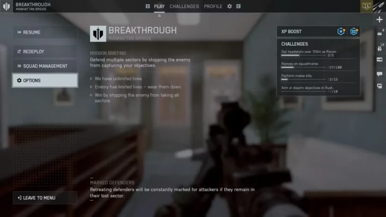Potenciadores de XP en Battlefield 6