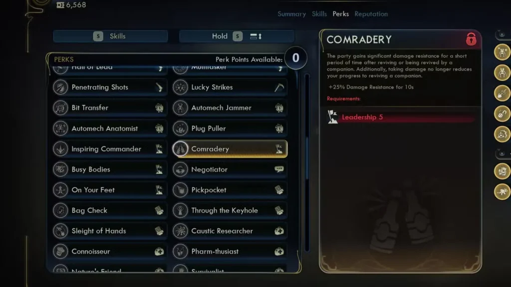 Leadership Perks: Companion Synergy