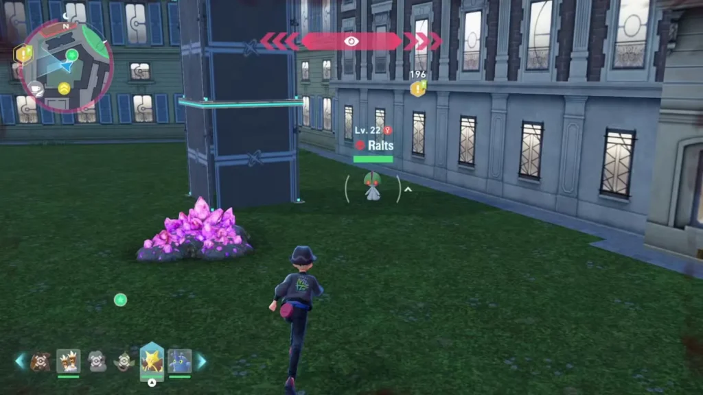 Pokémon Alpha à Illumis City
