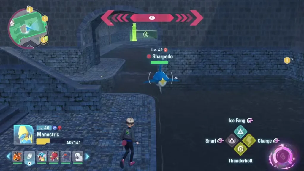Alpha Sharpedo Location (Day/Night)
