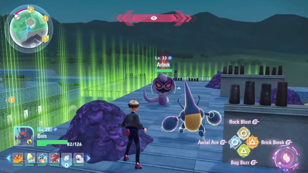 Arbok Location (Day/Night)