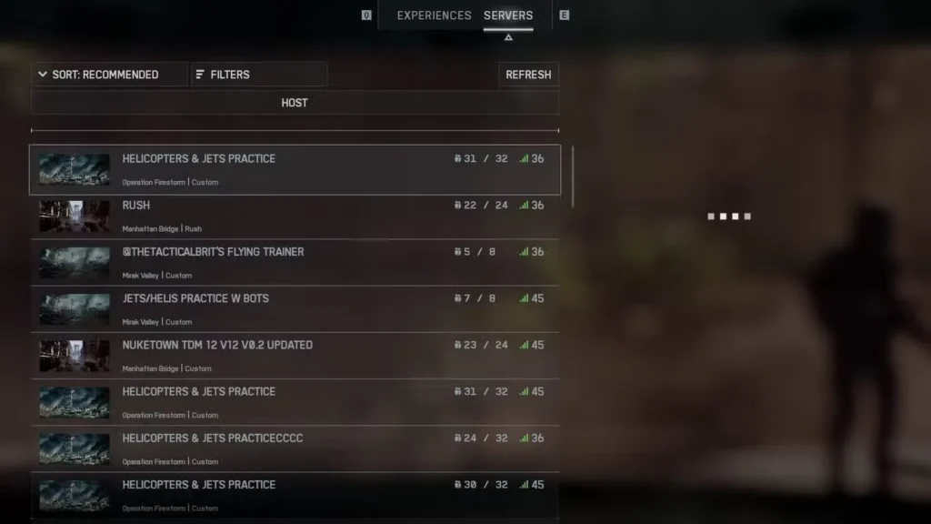 Battlefield 6 Custom Servers Setting