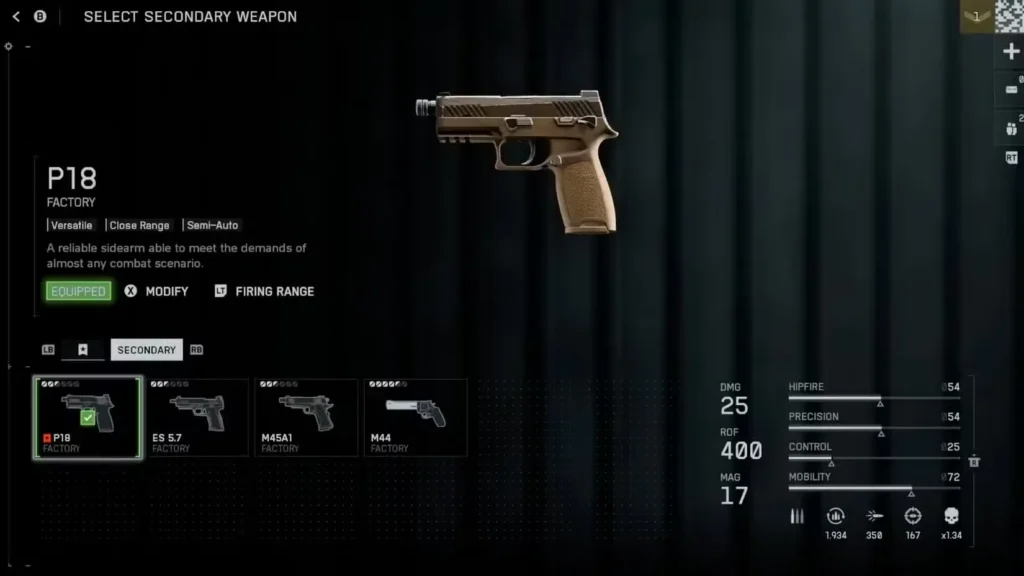 Pistols: Never Underestimate Your Sidearm