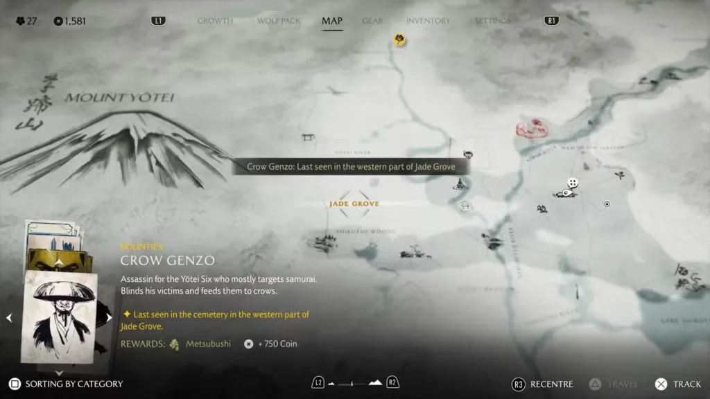 Bounties Quest in Ghost of Yotei