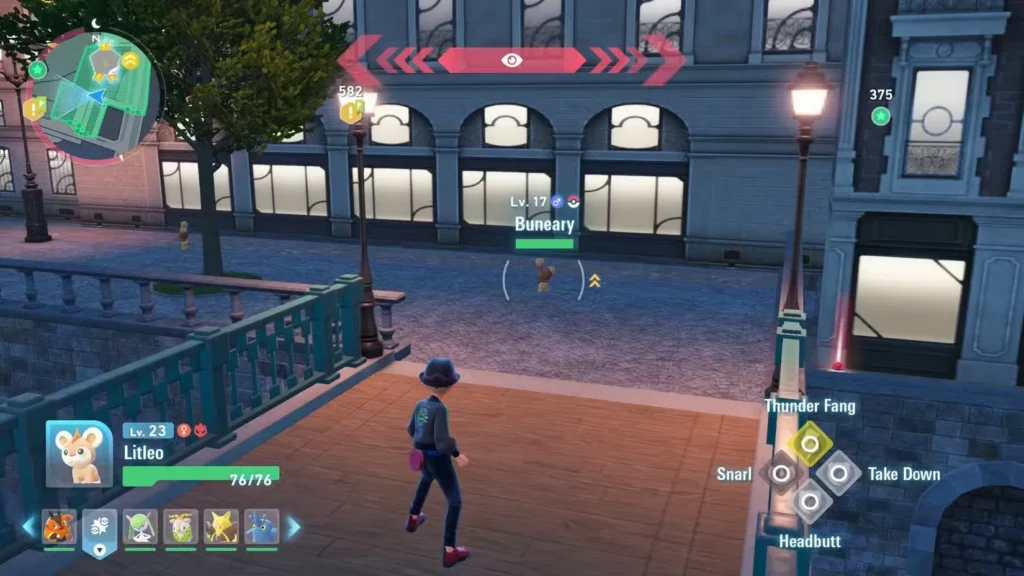 Buneary Location in Pokemon Legends: ZA