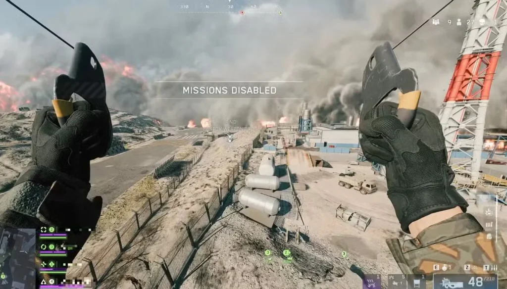 Custom Weapon in Battlefield Redsec