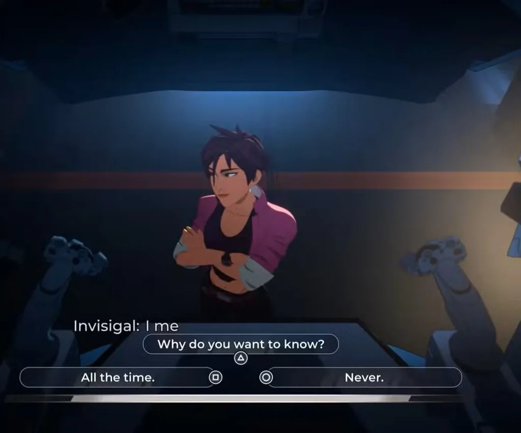 Invisigal's Question