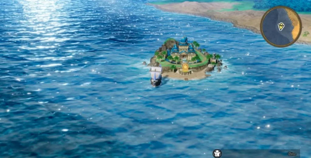Mini Medal Island World in Dragon Quest