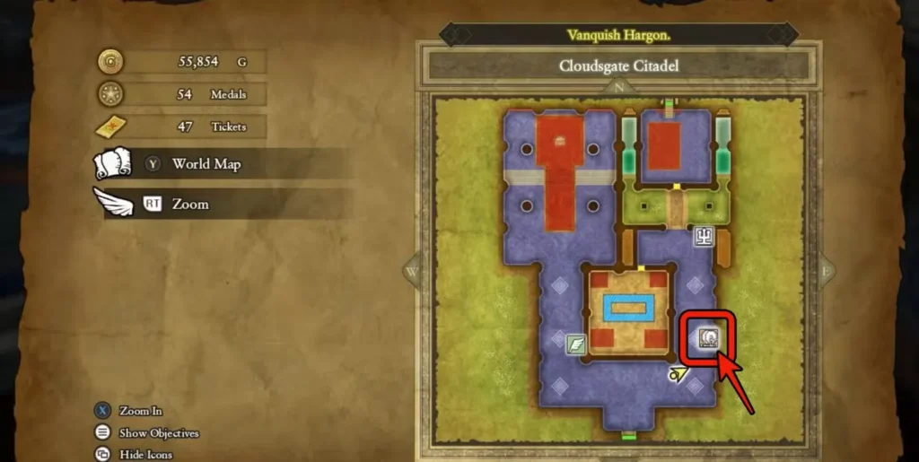 Cloudgate Citadel Tombola (Special Unlock Required)