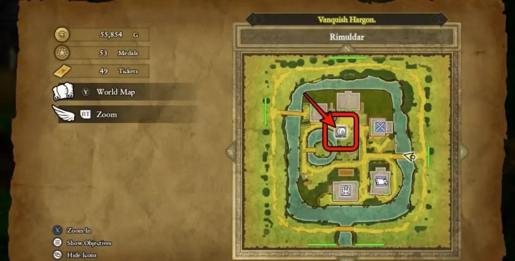 Rimuldar Tombola Location