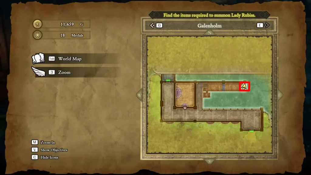 Dragon Quest 1 HD 2d Remake Galenholm