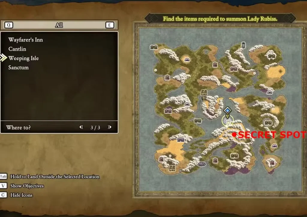 Dragon Quest 1 HD 2d Remake Secret Spot