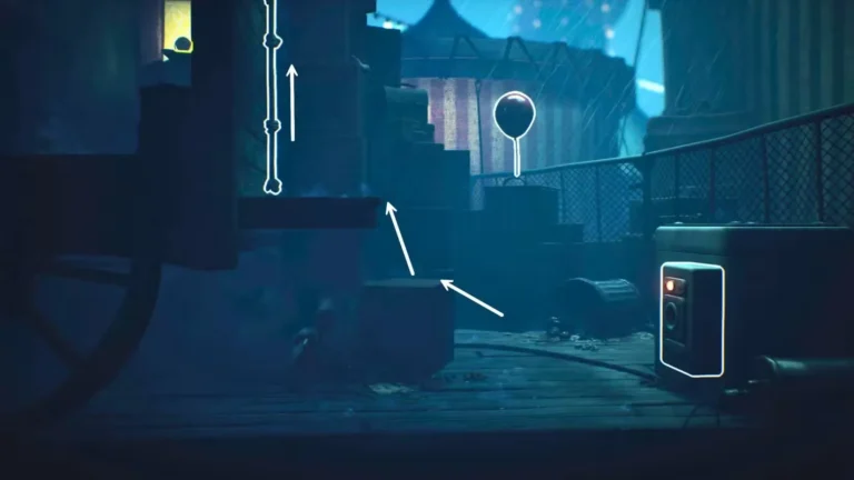Entrando al lado radiofónico del rompecabezas de la radio doméstica en Little Nightmares 3