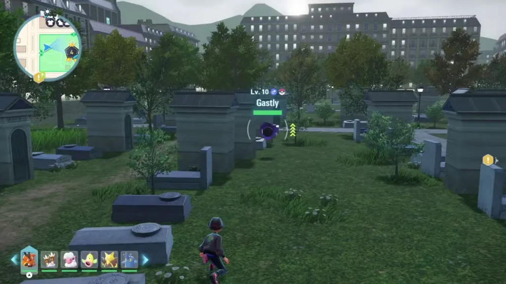 Gastly - The Cemetery's Most Common Resident in Pokemon Legends: Z-A