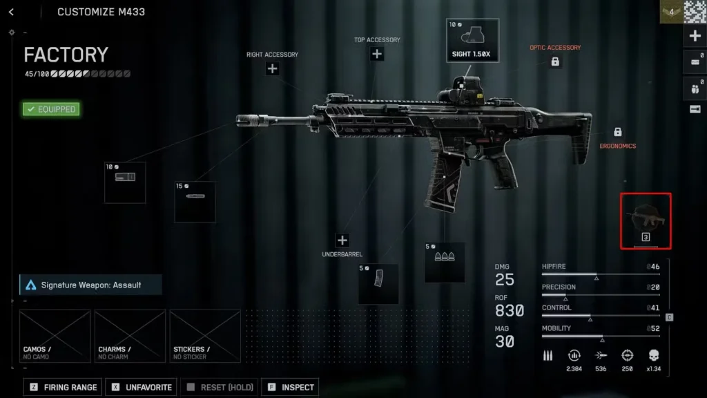Comment fonctionnent les camouflages d'armes dans Battlefield 6